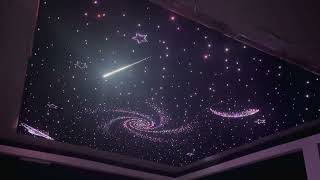 Fiber Optic Star Ceiling Panels  Smart Bright LEDs [upl. by Armallas]