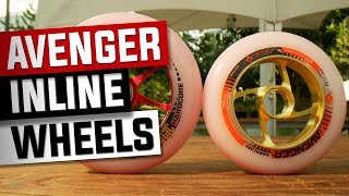 Avenger and Red Magic Hardcore Inline Skating Wheels 110mm 125mm [upl. by Nordin]