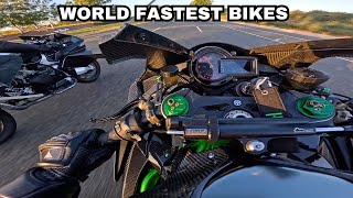 Ninja H2R Meets Bimota Tesi H2 [upl. by Ramsey904]