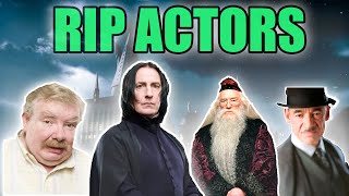 Harry Potter Actors Who Passed Away [upl. by Zzabahs]