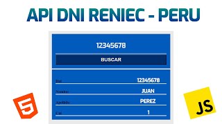 ✅Como usar la API de buscar persona por dni API RENIEC [upl. by Anayt]