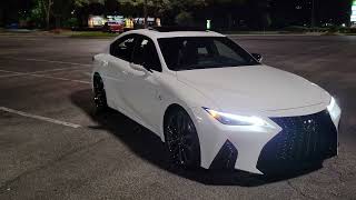 2022 Lexus IS350 F Sport  White [upl. by Ahseid]