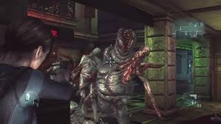 Resident Evil Revelations Scagdead Boss Fight Maydayyyyyyyy [upl. by Parhe]