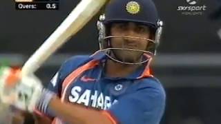 2009  New Zealand vs India  2nd T20 Highlights  Wellington [upl. by Ahsrop987]