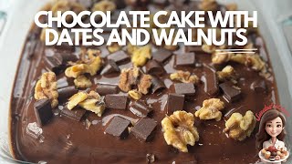 Chocolate Cake with Dates and Walnuts [upl. by Adahs]