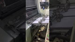 Offset printing machine komori shorts [upl. by Jessalyn]