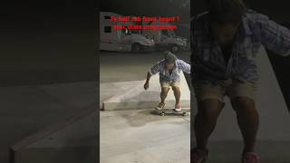 Blindside halfcab fs boardslide to reg1 year progress😤skateboard foryou skatepark [upl. by Allard305]