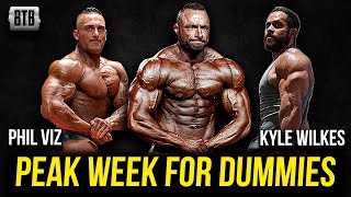 PEAK WEEK EXPLAINED  Carb Loading Water amp Sodium Diuretics  Brass Tack Bodybuilding 40 [upl. by Oicanata]