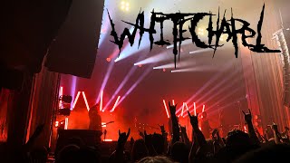 Whitechapel  The Saw Is The Law  Live at Mtelus Montreal September 2024 [upl. by Ileana446]