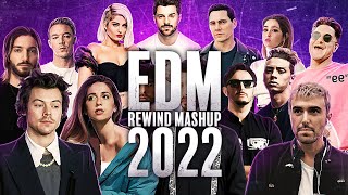 EDM REWIND 2022  Best of EDM Megamashup Mix 2022  by Daveepa [upl. by Neirad]