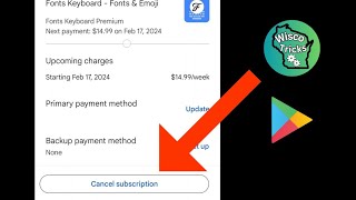 How to Cancel an App SubscriptionFree Trial in the Google Play Store [upl. by Uttica]