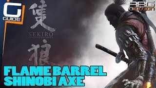 SEKIRO  Flame Vent amp Shinobi Axe Prosthetic Locations [upl. by Barboza]