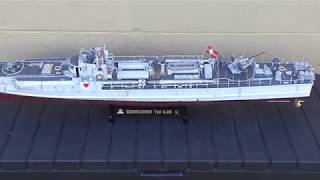 135 scale Italeri Schnellboot [upl. by Resarf384]