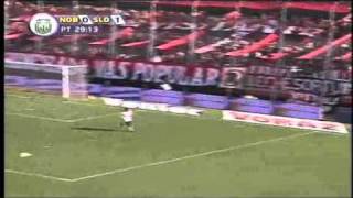 2009  Apertura  Fecha 19  Newells 0  2 San Lorenzo [upl. by Cath197]