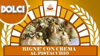 Bignè con Crema al Pistacchio [upl. by Marfe]