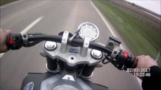 Mondial HPS Hipster 125  Top Speed Acceleration Sound POV Test Drive [upl. by Iyre271]