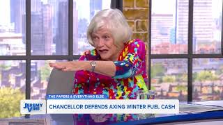 Ann Widdecombe vs Rachel Reeves on Winter Fuel Allowance [upl. by Columba]