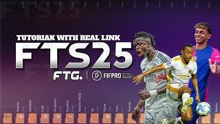 Download First Touch Soccer v1 2025 FTS 25 Tutorial How to extra best tric  best setting [upl. by Zehc502]