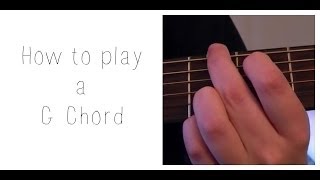 How to Play a G Chord [upl. by Gensler]