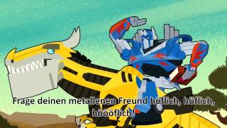 quotWie man einen Dinobot reitet – Kapitel 2 Das Reitenquot  Deutschland Anime  Transformers Official [upl. by Hamian667]