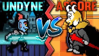 Who Would Win UNDYNE vs ASGORE  Undertale Theory  UNDERLAB [upl. by Tserof]