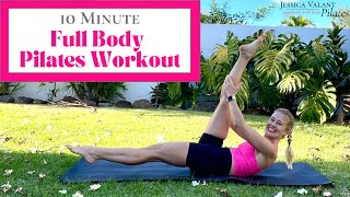 10 Minute Full Body Pilates Workout  No repeats [upl. by Iadrahc111]