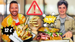 Les FRITES les PLUS CHÈRES de BELGIQUE  et un sandwich à 1990€ à ANVERS [upl. by Booma430]