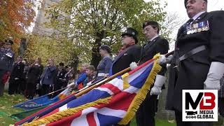 Highworth Remembrance Sunday 2024 [upl. by Zacharie]