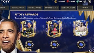 20 Spend For 1 TOTY Pack 5X 9495 TOTY Pack Opening [upl. by Orgalim]