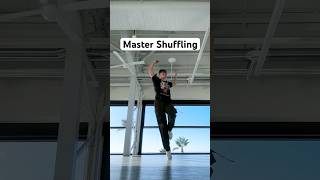 MASTER SHUFFLING W THESE STEPS dance shuffledance shuffling mastery [upl. by Nahgem]