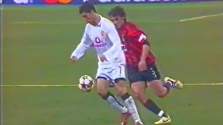 Paolo Maldini 36 vs Cristiano Ronaldo 20 Battle [upl. by Yrrehs]