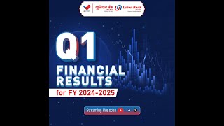 Financial Results for Quarter ended 30th June 2024  Union Bank Of India [upl. by Skeie]