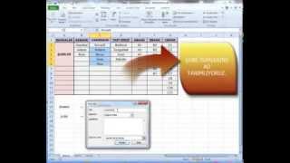 Excel bağlantılı açılır kutu yapımı [upl. by Suolkcin]