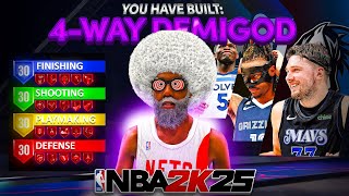 THIS BUILD WITH 9 LEGEND BADGES WILL BREAK NBA 2K25 BEST BUILD in NBA 2K25 [upl. by Suivatal253]