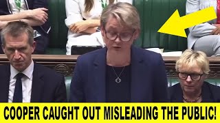 Watch As Yvette Cooper CAUGHT OUT Misleading The Public In ‘Southport Cover Up’ [upl. by Folly622]