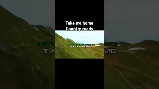 Take me home country roads  John Denver  karaoke shortvideo shorts karaokeversion music [upl. by Denison]