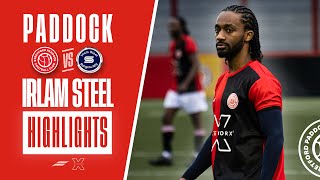 Manchester FA Cup QUARTER FINAL  Stretford Paddock FC vs Irlam Steel Rangers Match Highlights [upl. by Alolomo]