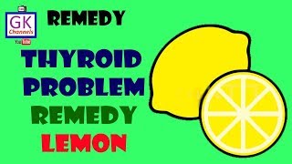 Thyroid problemremedyLemon [upl. by Toscano673]