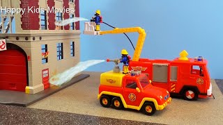 Fireman Sam 11 Episodes 1 hour Train Crash Fire Ghostbusters Firefighter Sam Toys Jupiter Venus [upl. by Flessel]