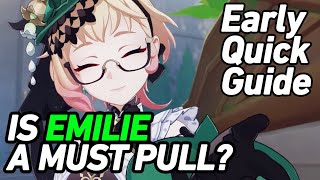 EMILIE QUICK RELEASE GUIDE  SHE IS GOOD [upl. by Newo375]