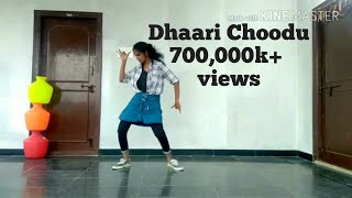 Dhaari Choodu Dance Cover Krishnarjuna Yuddham Nani [upl. by Margarette]