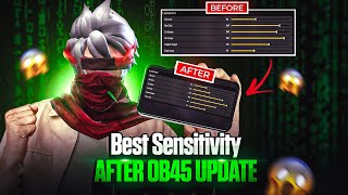 FAKE Settings Exposed🤬 Best Sensitivity after OB45 Update⚙️ [upl. by Duong]