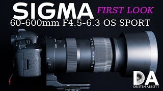 Sigma 60600mm F4563 Sport First Look  4K [upl. by Adnoval]