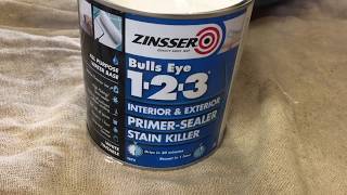 Is Zinsser Bulls Eye 123 PrimerSealer review any good [upl. by Mourant387]