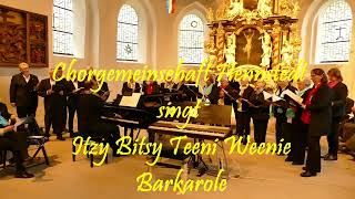 Chorgemeinschaft Hennstedt singt Itsy Bitsy Teenie Weenie Bakarole Pack die Bedehose ein [upl. by Lemyt]