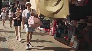 Ao Nang krabi Thailand Daytime Walking Tour 4K [upl. by Eirol406]