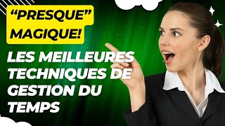 5 Techniques de Gestion du Temps ESSENTIELLES pour Entrepreneurs  ⏳💼 [upl. by Chapman]