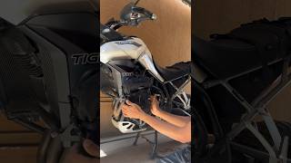 How to mount Carbonado Modpack on Crash Guard  Tiger 900 carbonado modpack tiger900 [upl. by Roon]