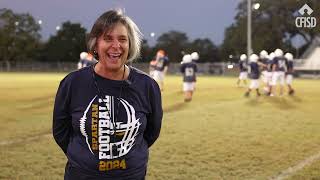 CFISD Female Football Coaches [upl. by Tomi957]