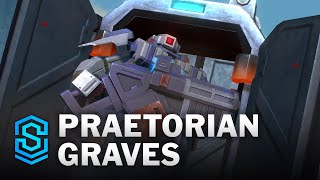 Praetorian Graves Wild Rift Skin Spotlight [upl. by Myrvyn]